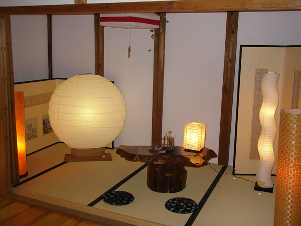 あかり館見取り図 あかり館 彩（いろどり） 和紙照明専門店